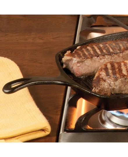 Lodge Grill carré en fonte 27 cm | Lodge | Mimocook