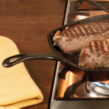 Lodge Grill Cuadrado de Hierro Fundido 27cm | Lodge | Mimocook
