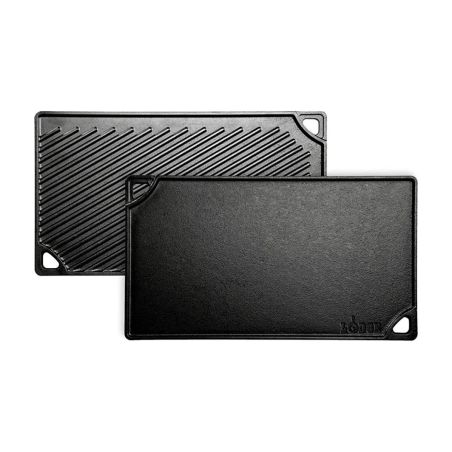 Lodge Wende-Grillplatte aus Gusseisen 42 × 24 cm | Lodge | Mimocook