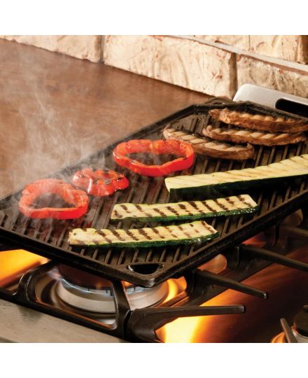 Lodge Grill/Plancha Reversible de Hierro Fundido 42× 24cm | Lodge | Mimocook