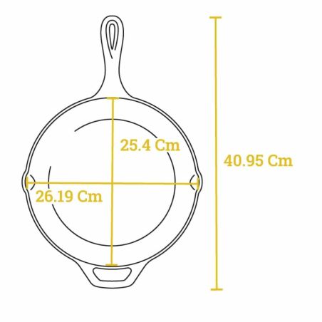 Lodge Sartén de Hierro Fundido 26 cm | Lodge | Mimocook