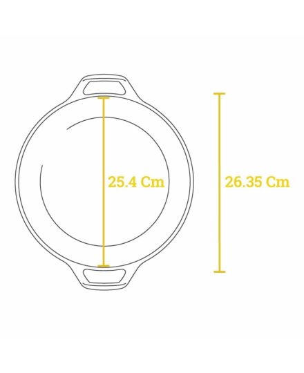 Lodge Cocotte en Fonte avec Couvercle 28cm | Lodge | Mimocook
