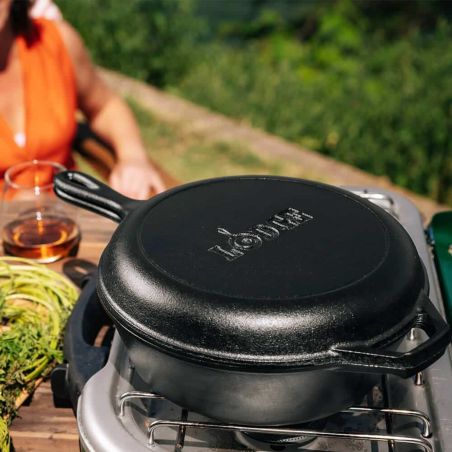 Lodge Combo Cooker aus Gusseisen 26 cm | Lodge | Mimocook