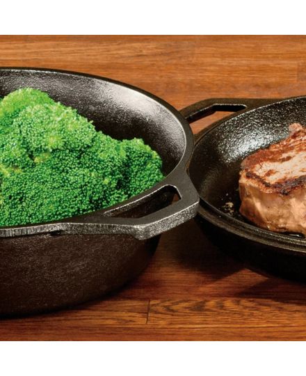 Lodge Cast Iron Combo Cooker 26 cm | Lodge | Mimocook