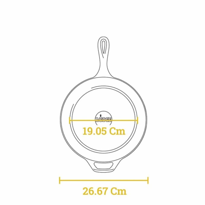 Set combo cooker ferro fundido da Lodge 26cm | Lodge | Mimocook