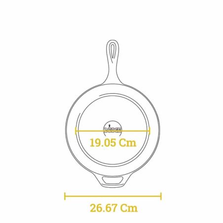 Lodge Combo Cooker de Hierro Fundido 26 cm | Lodge | Mimocook