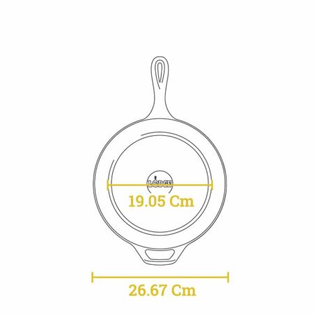 Lodge Combo Cooker aus Gusseisen 26 cm | Lodge | Mimocook