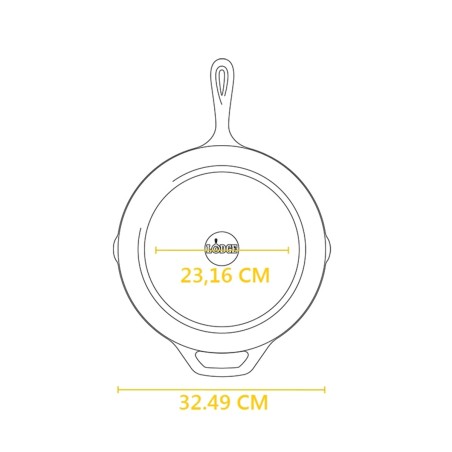 Lodge Chef Collection Gusseisenpfanne 30 cm | Lodge | Mimocook