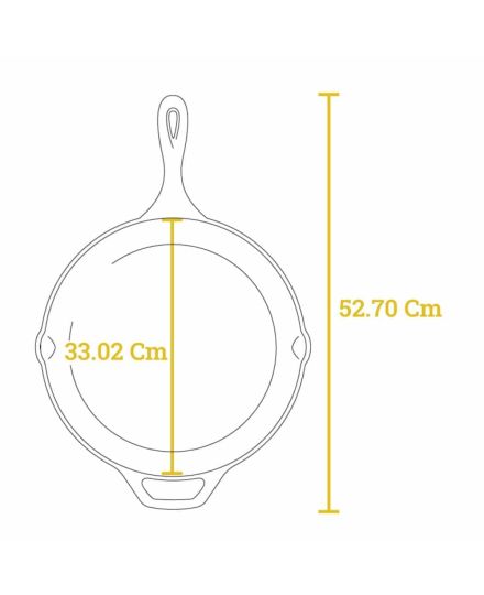 Lodge Gusseisenpfanne 34 cm | Lodge | Mimocook