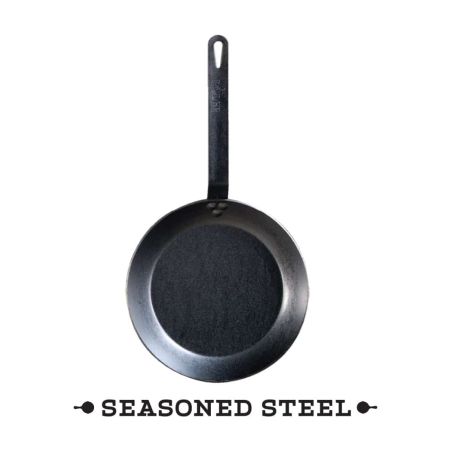 Lodge Sartén de Acero al Carbono Curado 25cm | Lodge | Mimocook