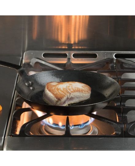 Lodge Poêle en Acier Carbone Culotté 25 cm | Lodge | Mimocook
