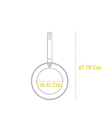Lodge Sartén de Acero al Carbono Curado 25cm | Lodge | Mimocook