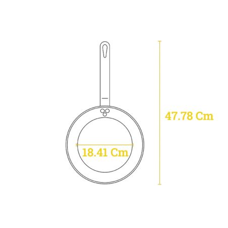 Lodge Gewürzte Kohlenstoffstahlpfanne 25 cm | Lodge | Mimocook