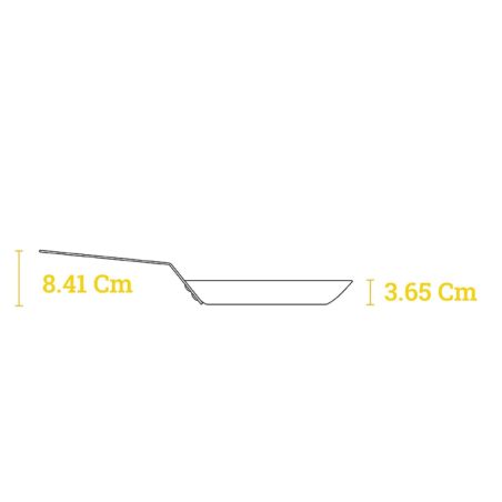Lodge Poêle en Acier Carbone Culotté 25 cm | Lodge | Mimocook