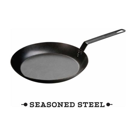 Lodge Poêle en Acier Carbone Culotté 30cm | Lodge | Mimocook