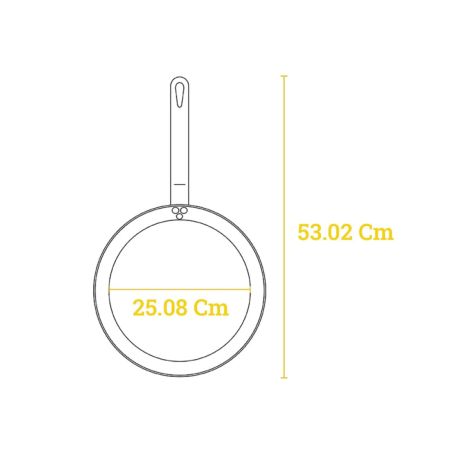 Lodge Gewürzte Kohlenstoffstahlpfanne 30 cm | Lodge | Mimocook