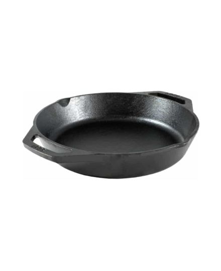 Lodge Flache Gusseisenpfanne mit Zwei Griffen 26 cm | Lodge | Mimocook