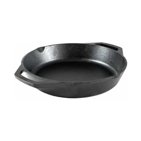 Lodge Flache Gusseisenpfanne mit Zwei Griffen 26 cm | Lodge | Mimocook