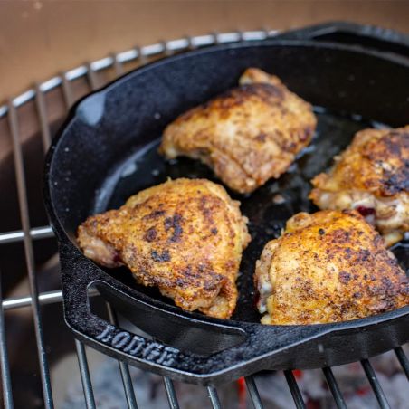 Lodge Plat Bas à Deux Poignées en Fonte 26 cm | Lodge | Mimocook