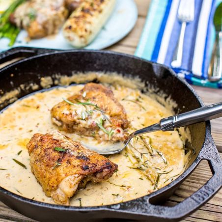 Lodge Plat Bas à Deux Poignées en Fonte 26 cm | Lodge | Mimocook