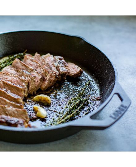 Caçarola baixa com asas 30cm ferro fundido Lodge | Lodge | Mimocook
