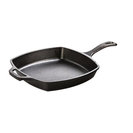 Lodge Frigideira Quadrada Lisa em Ferro Fundido 27 cm | Lodge | Mimocook