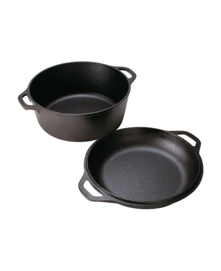 Cocotte Combo Cooker Lodge 26cm | Lodge | Mimocook