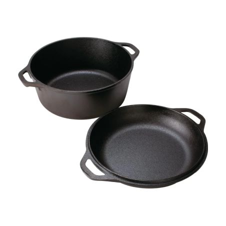Cocotte Combo Cooker Lodge 26cm | Lodge | Mimocook