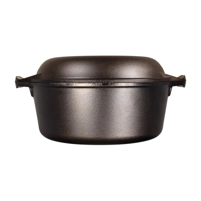 Lodge Cast Iron Double Dutch Oven 26cm | Lodge | Mimocook