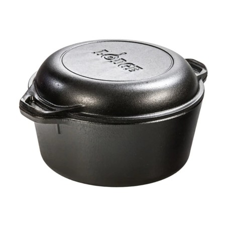 Lodge Cast Iron Double Dutch Oven 26cm | Lodge | Mimocook