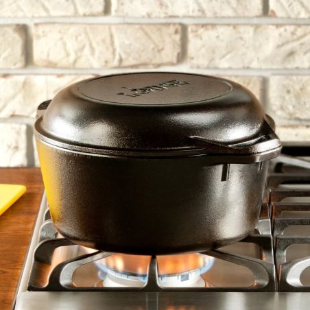 Cocotte Combo Cooker Lodge 26cm | Lodge | Mimocook