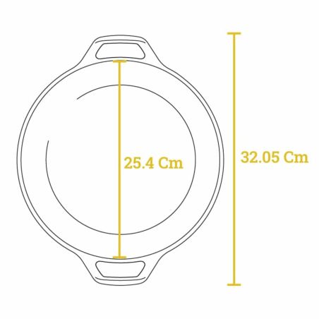 Lodge Double Dutch Oven aus Gusseisen 26cm | Lodge | Mimocook