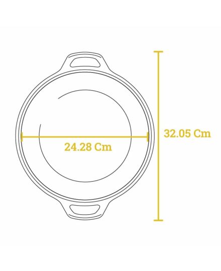 Cocotte Combo Cooker Lodge 26cm | Lodge | Mimocook