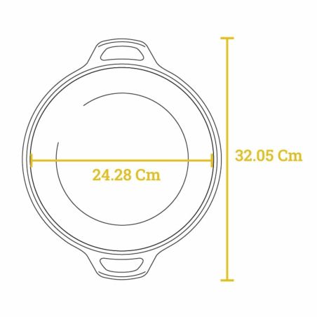 Cocotte Combo Cooker Lodge 26cm | Lodge | Mimocook