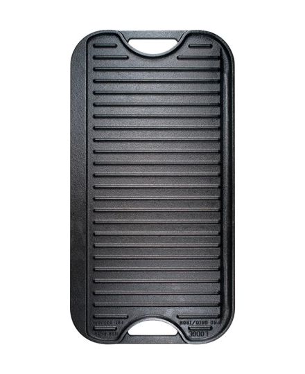 Lodge Pro-Grid Grill/Plancha Reversible de Hierro Fundido 51 × 27 cm | Lodge | Mimocook