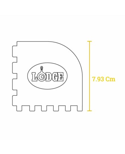 Lodge set de 2 Raspadores de Limpeza para Ferro Fundido | Lodge | Mimocook