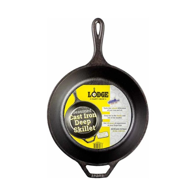 Lodge Sartén 26cm honda Hierro fundido | Lodge | Mimocook