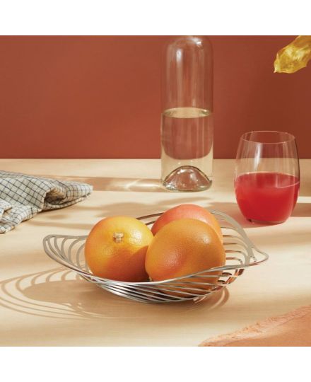 Alessi Trinity Corbeille à Fruits en Acier Inoxydable | Alessi | Mimocook