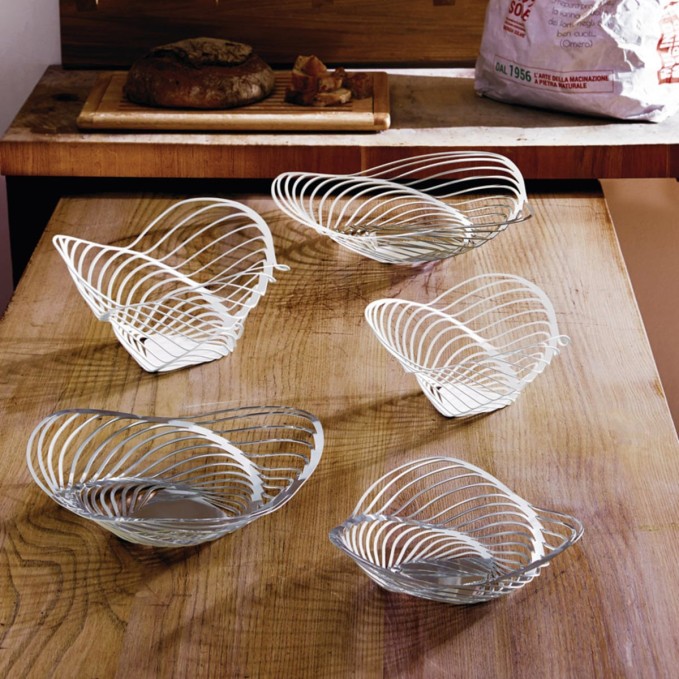 Alessi Trinity Stainless Steel Fruit Bowl | Alessi | Mimocook