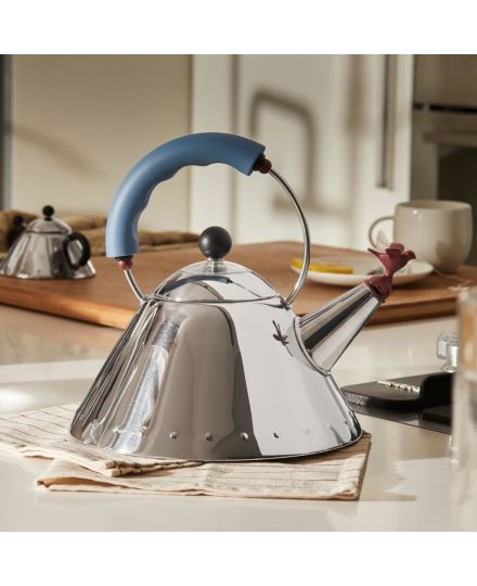 Alessi 9093 Edelstahlkessel mit Pfeife | Alessi | Mimocook