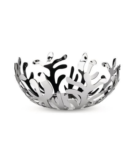 Alessi Mediterraneo Stainless Steel Fruit Bowl 29 cm | Alessi | Mimocook