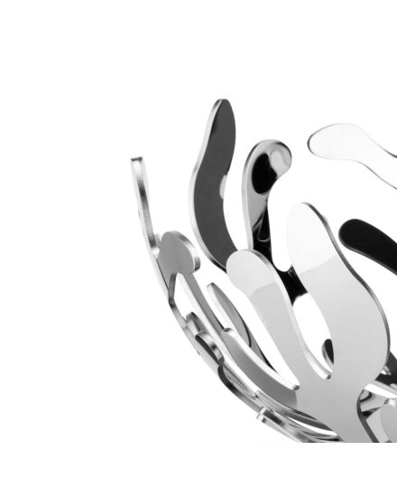 Alessi Mediterraneo Corbeille à Fruits en Acier Inoxydable 29 cm | Alessi | Mimocook