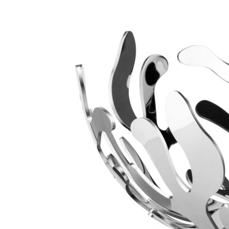 Alessi Mediterraneo Corbeille à Fruits en Acier Inoxydable 29 cm | Alessi | Mimocook