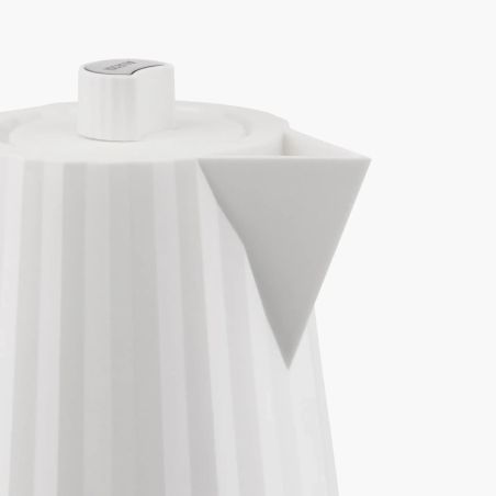 Alessi Plissé Bouilloire Électrique Blanche 1,7 L | Alessi | Mimocook