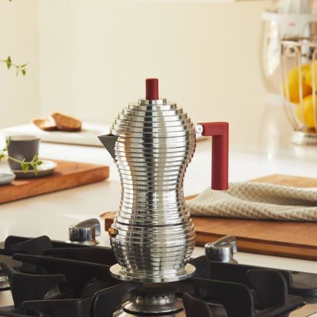 Alessi Pulcina Cafeteira Expresso para Indução 6 Chávenas | Alessi | Mimocook