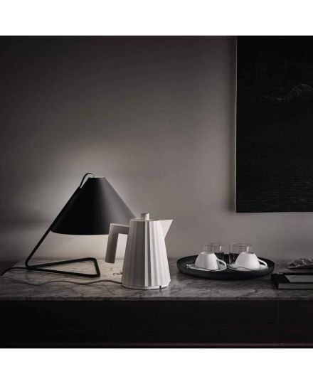 Alessi Plissé Bouilloire Électrique Blanche 1 L | Alessi | Mimocook