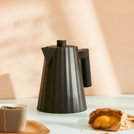 Alessi Plissé Bouilloire Électrique Noire 1 L | Alessi | Mimocook