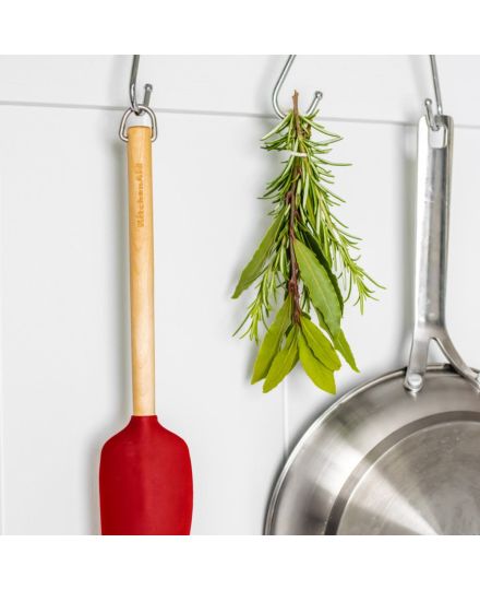 KitchenAid Birchwood Classic Mixer Spatula - Empire Red | KitchenAid | Mimocook