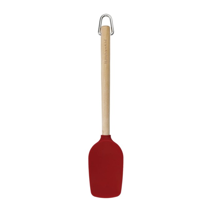 KitchenAid Löffelspatel aus Birkenholz mit Silikonkopf Empire Red | KitchenAid | Mimocook