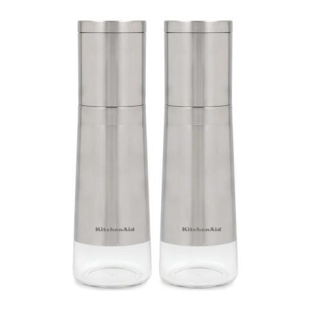 KitchenAid Set de 2 Molinillos de Sal y Pimienta de Acero Inoxidable | KitchenAid | Mimocook